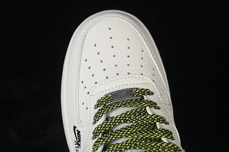 All Categories Nk Air Force 1 Air Force Series Nk Air Force 1 Low Air Force Low Nike Air Force 1'07 Low Co-branded Beige, Black and Green Air Force 1 Low-top Casual Sneakers QW5836-023